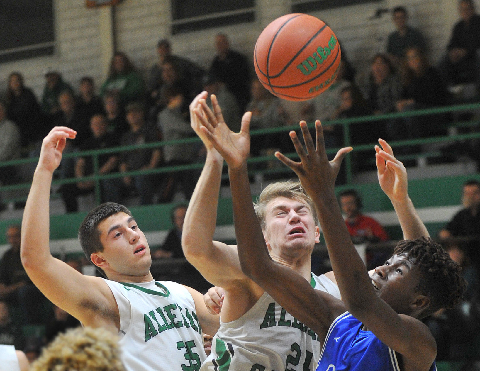 Quincy vs Alleman boys basketball